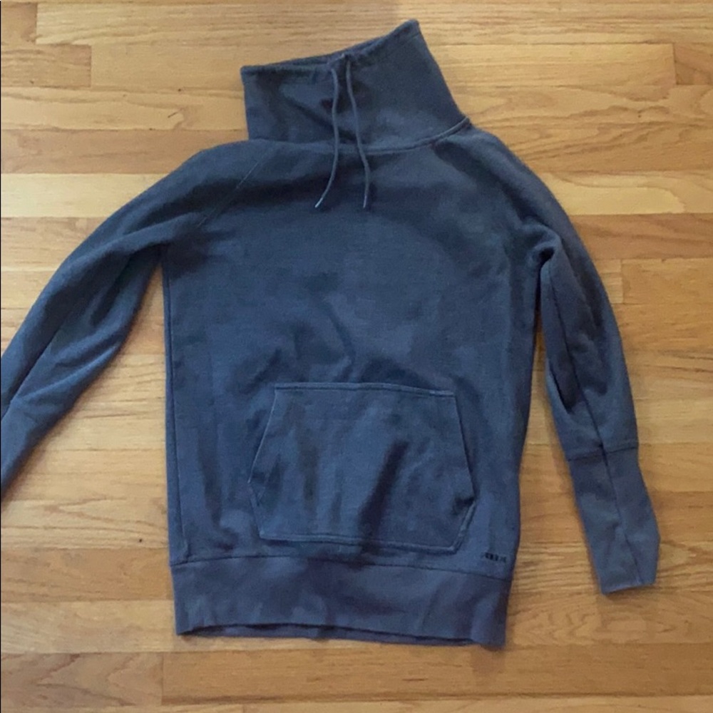 Dark Grey Funnel Neck sweatshirt